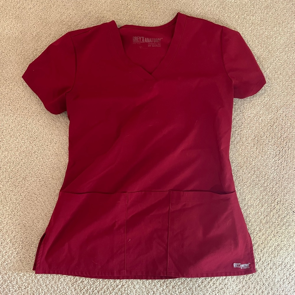 Greys Anatomy Scrub Top